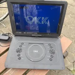 QKK ポータブルDVDプレーヤー
