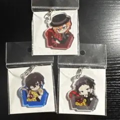 文豪ストレイドッグス 文スト アクリルキーホルダー 太宰治 中原中也 芥川龍之介