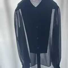 SEE BY CHLOÉ（シーバイクロエ）ステッチカラー　シルクシフォンブラウスのサムネイル