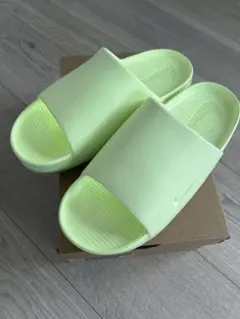 ！【美品】NIKE カームスライド ライムグリーン サイズ7