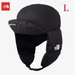 新品 ノースフェイス T-BALL イヤーマフキャップ L ブラック色 海外限定