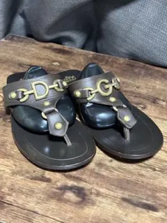 DOLCE&GABBANA レザーサンダル Dolce & Gabbana レザーサンダル | ブラウン | FARFETCH JP