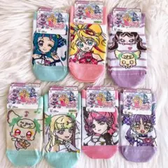 《7足》おすそ分け♡キミとアイドルプリキュア靴下セット推しキャラ見つかるかも⭐️