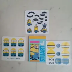 ミニオン メモ&ステッカーシールセット