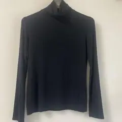 theory luxe★黒 カットソー / M