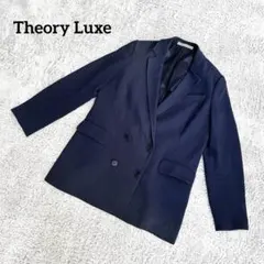 セオリーリュクス【L】テーラードジャケット ネイビー オフィスカジュアル 綺麗め
