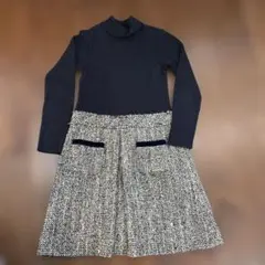 ファミリア　ニットワンピース　140