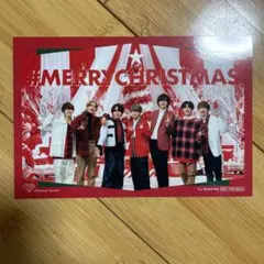 なにわ男子 クリスマスカード