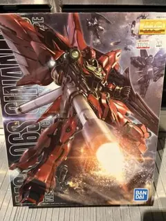 MG シナンジュ 全塗装完成品 マニピュレーター改造 ※腰部破損あり