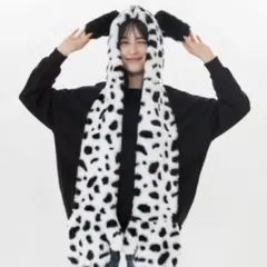 ディズニーランド　マフラー フリー 101匹わんちゃん