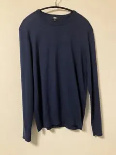 メリノウールクルーネックセーター