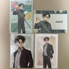 未開封】進撃の巨人 8連ポストカード リヴァイ バースデー ポスト