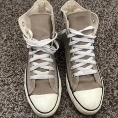 コンバース　usa 8 26cm チャックテイラー　アメリカ製　ベージュ