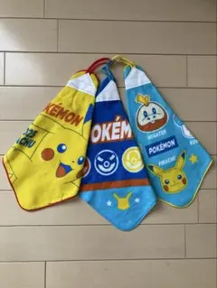 新品！ポケモンループ付きタオル 3枚セット