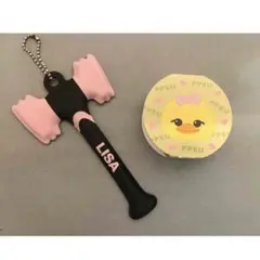 BLACKPINK ブラックピンク　リサ　マスキングテープ　キーホルダー