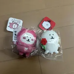 ナガノくま「ローズなナガノのくま」と「ハートなナガノのくま」のマスコット　2個