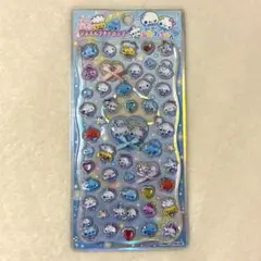 ジュエルプチドロップ シール　ジュエルプチドロ リボン ぷくぷく あわわちゃん