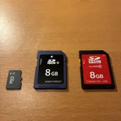 SDカード　3枚