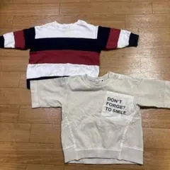 ブランシェス　トップス　ロンT 薄トレーナー　80