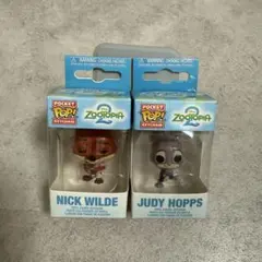 ズートピア ポケットポップ！キーホルダーセット