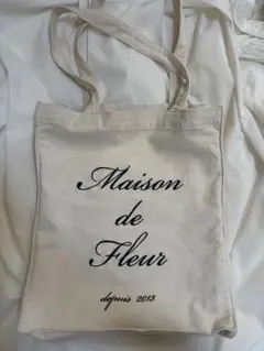 Maison de Fleur トートバッグ ベージュ