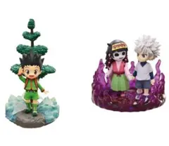 ハンターハンター　フィギュア　デスクトップ6　2点