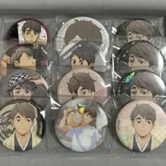 【写真2枚】ハイキュー!! 宮治 缶バッジ