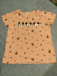 ☆b.ROOMミッキーマウス☆ 星柄 Tシャツ130cm
