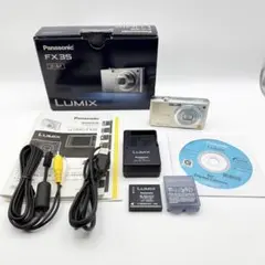 動作確認済 LUMIX DMC-FX35 純正ケース充電器付 - メルカリ