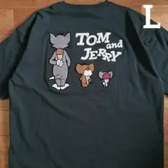新品　トム&ジェリー　サガラ刺繍　半袖　Tシャツ　アイスクリーム　綿100