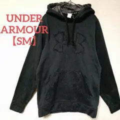 UNDER ARMOUR【SM】パーカー 裏起毛 ブラック ビッグロゴ