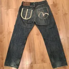 け*ん様 超美品　YAMANE EVISU デニムパンツ 34x31 カモメ　ホのサムネイル
