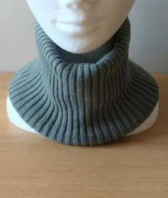 カシミヤ100%ロングネックウォーマー