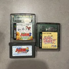 ゲームボーイ・アドバンス・DS ソフト3本セット ハム太郎 ハムスターパラダイス