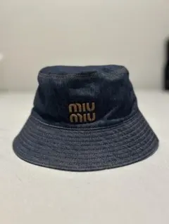 miu miu バケットハット デニムのサムネイル