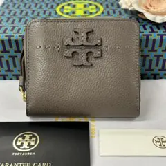 新品同様‼️ 現行　トリーバーチ　TORYBURCH 財布　折り財布　マックグロー