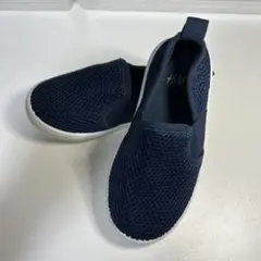 H&M ネイビー スリッポン キッズ