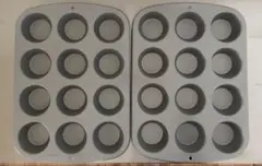 【WILTON/ウィルトン】レギュラーマフィンパン 12個取×2枚のサムネイル