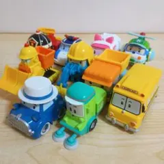 ロボカーポリー 13台セット ダイキャスト 金属製 - メルカリ