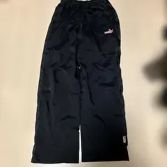 PUMA ブラック ジャージパンツ