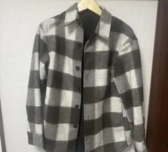 ユニクロ　CPOジャケット UNIQLO チェック柄　オーバーシャツジャケット