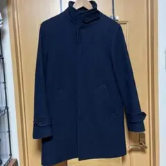 グリーンレーベルリラクシング メリノウール 120s スタンドカラーコート