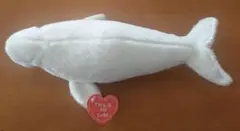 ホワイトクジラのぬいぐるみ