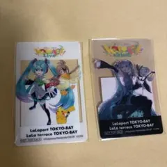 ポケモン 初音ミク ポケミクライブ ららぽーと 特典 クリアカード