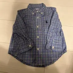(美品)Ralph Lauren チェック柄シャツとショートパンツセット