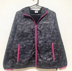 【OUTDOOR】 アウトドア パーカー ウインドブレーカー Mサイズ　迷彩柄