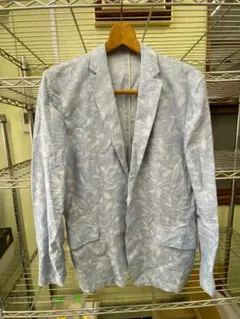 HIGH STREET　リーフ柄　コットンジャケット