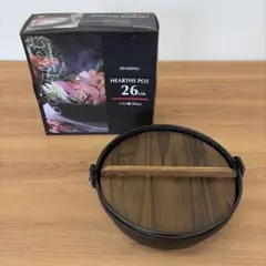新品　イシガキ産業 いろり鍋26cm (IH対応)　鉄鋳物のサムネイル