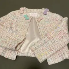 メゾピアノ　ジャケット　卒園式やフォーマルに120センチ　美品おしゃれ