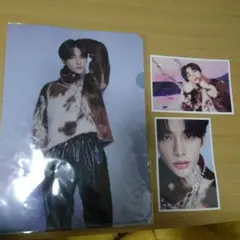 D FESTA クリアファイル＆ポストカード2枚　StrayKids　ヒョンジン